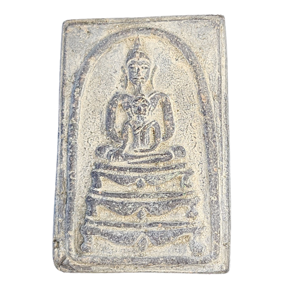 AML6607140001 พระสมเด็จ วัดระฆัง พิมพ์พุทธซ้อน หลังคาถาชินบัญชร เนื้อดำ AML6607140001 พระสมเด็จ วัดระฆัง พิมพ์พุทธซ้อน หลังคาถาชินบัญชร เนื้อดำ