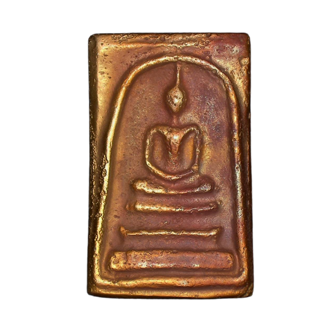 AML6608160029 พระสมเด็จ วัดระฆัง พิมพ์ใหญ่พระประธาน 2400-2408 เนื้อทองคำผสม AML6608160029 พระสมเด็จ วัดระฆัง พิมพ์ใหญ่พระประธาน 2400-2408 เนื้อทองคำผสม