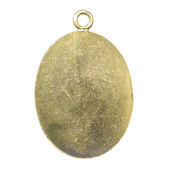 AML6602120020 หลวงปู่ไข่วัดเชิงเลน ปี 2472 เนื้อทองแดงกะไหล่ทองลงยา AML6602120020 หลวงปู่ไข่วัดเชิงเลน ปี 2472 เนื้อทองแดงกะไหล่ทองลงยา