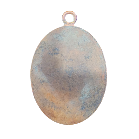 AML6602150019 เหรียญหลวงปู่ไข่ วัดเชิงเลน ปี 2472  เนื้อทองแดง 