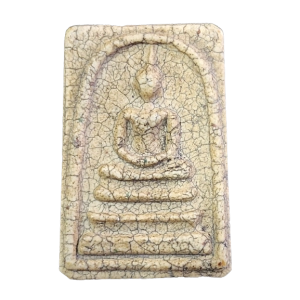 AML6603150005 : พระสมเด็จ วัดระฆังพิมพ์ใหญ่ เกศจรดซุ้ม 2390-2400