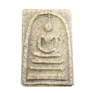 AML6603150006 : พระสมเด็จวัดระฆังพิมพ์ใหญ่ เกศจรดซุ้ม