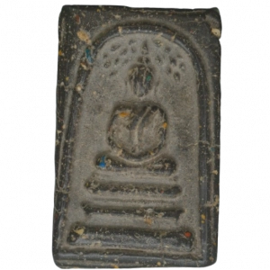 AML6801210043 : พระสมเด็จ วัดระฆัง พิมพ์ปรกโพธิ์ เนื้อดำ