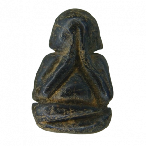 AML68020814377 : พระปิดตา หลวงปู่แก้ว วัดปากทะเล เนื้อผง