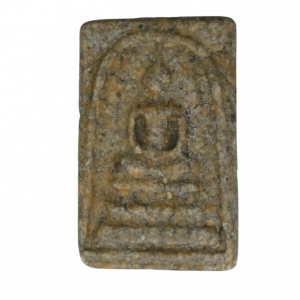 AML68100918750 : พระสมเด็จ วัดระฆัง พิมพ์ใหญ่พระประธาน เกศทะลุซุ้ม