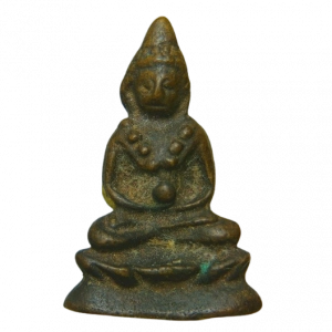 AML68111719624 : พระชัยวัฒน์ หลวงปู่เอี่ยม วัดหนัง พิมพ์สร้างเขื่อน อุดชันโรง