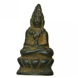 AML68111719626 : พระชัยวัฒน์ หลวงปู่เอี่ยม วัดหนัง พิมพ์สร้างเขื่อน อุดชันโรง