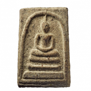 พระสมเด็จ วัดระฆัง พิมพ์ใหญ่พระประธาน หลังคาถาชินบัญชร 